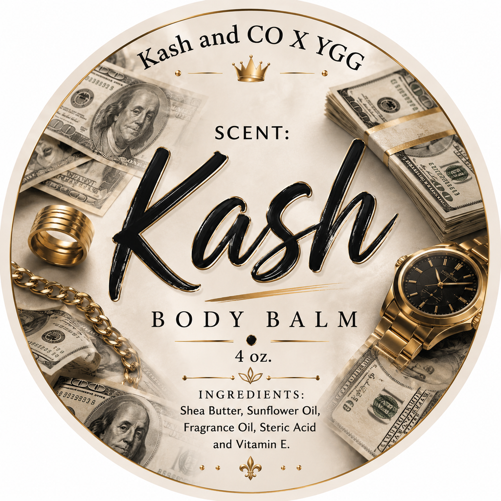 Kash & Co Scented Body Balm | 4 oz | Moisturizing | Hydrating