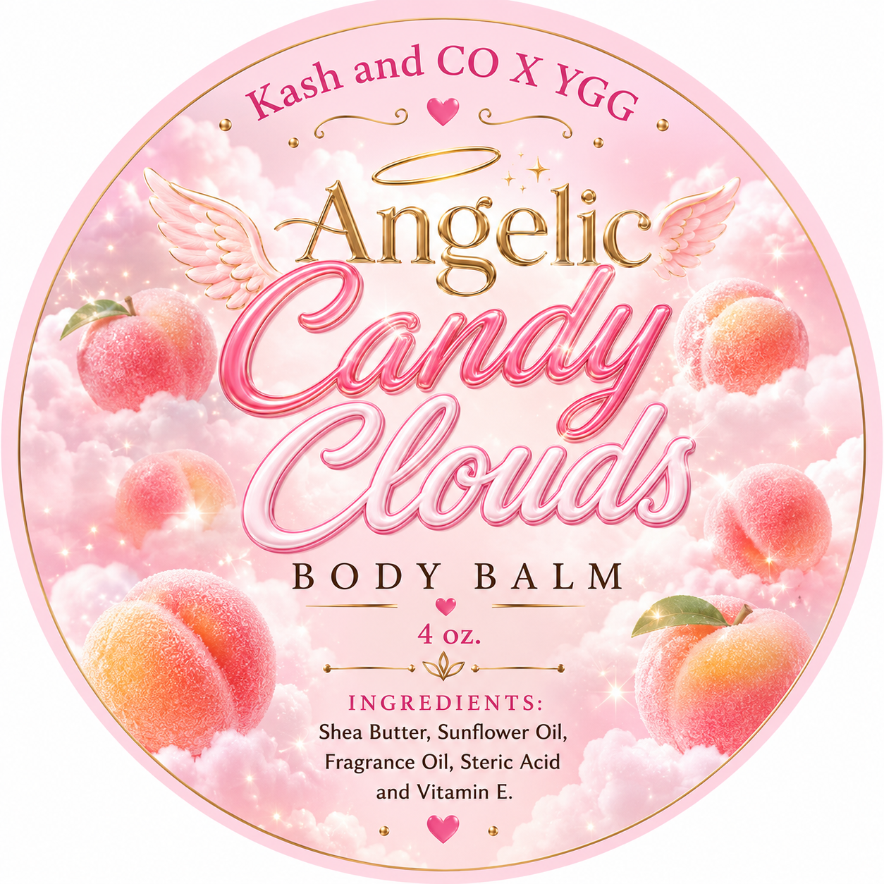 Kash & Co Scented Body Balm | 4 oz | Moisturizing | Hydrating