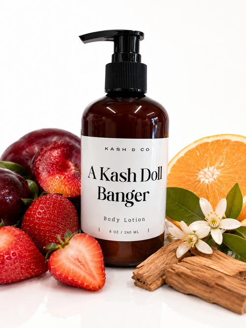 Kash & Co Body Lotion | 8oz | Scented | Highly Fragrant | Moisturizing