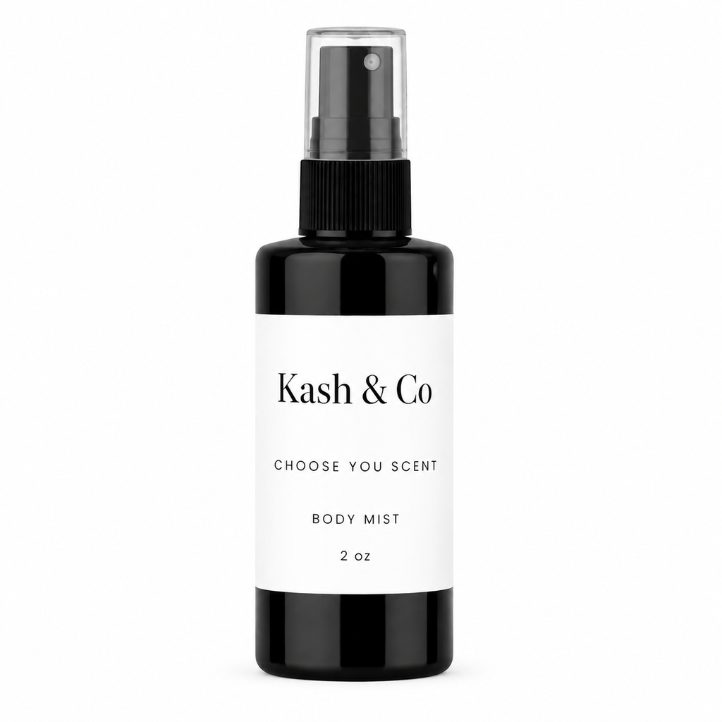 Kash & Co Body Mist | 2 oz | Water Base Body Mist