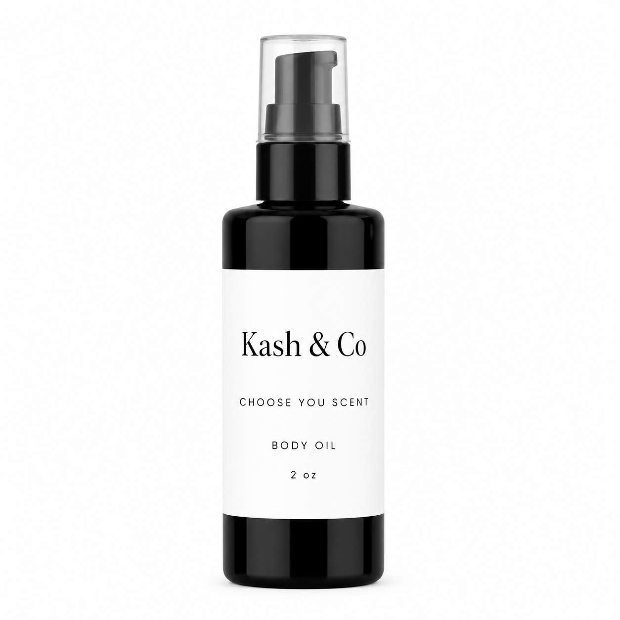 Kash & Co Scented 2oz Body Oil | Lasting Fragrance | Hydrating l